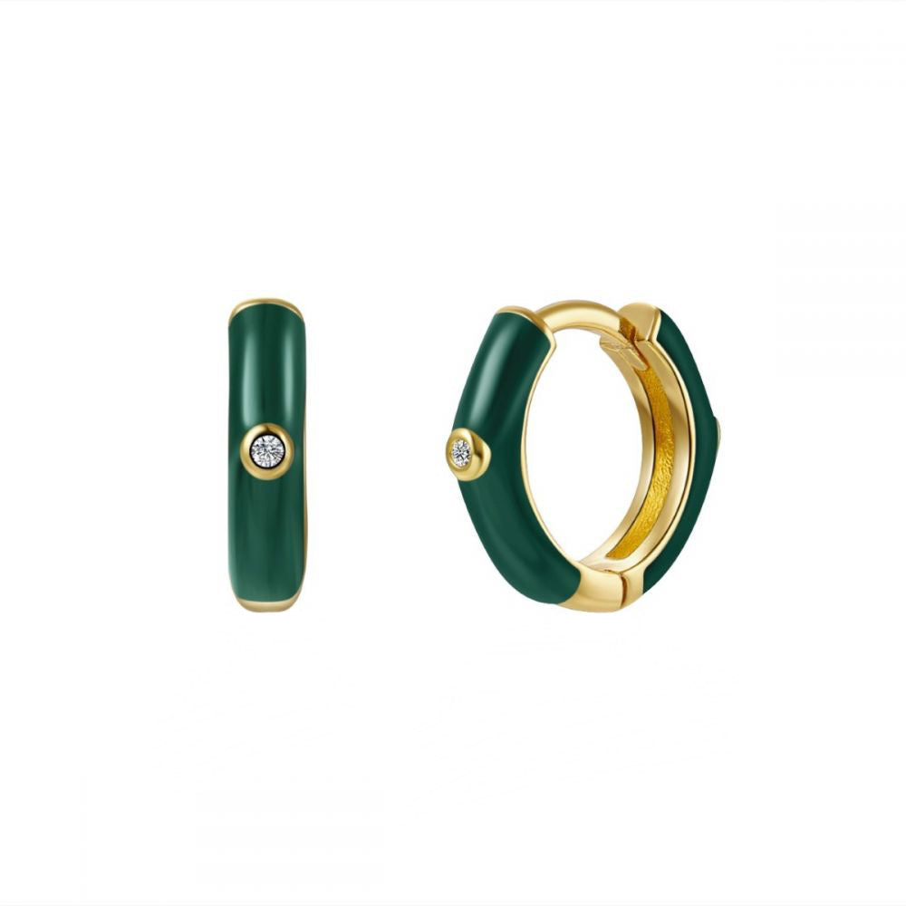 Pendiente Green Summer