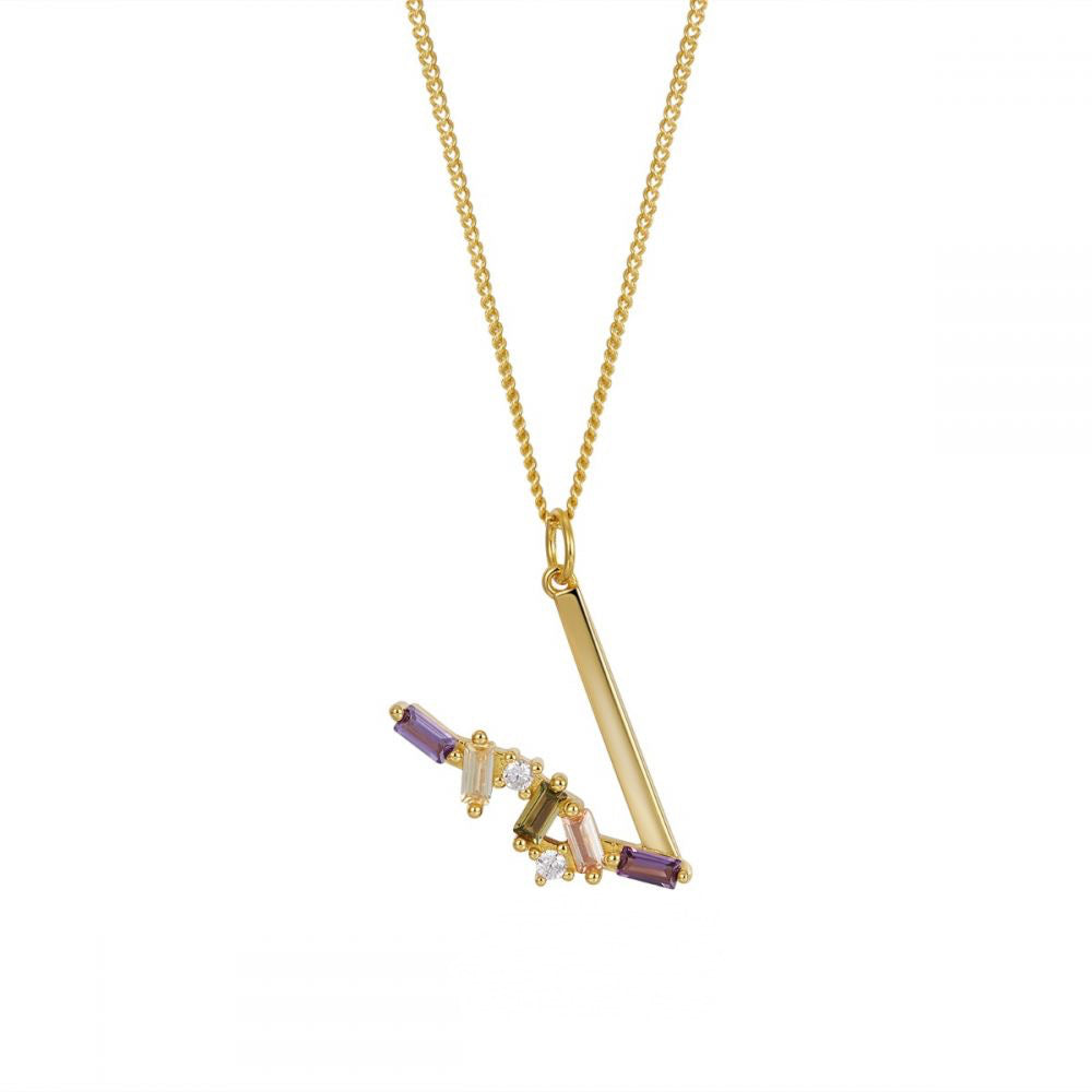 Collar Letra V