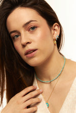 Pendiente Keira Turquesa